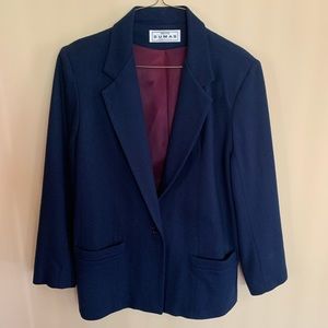 EUC Dumas Petite Wool Blazer size 6P